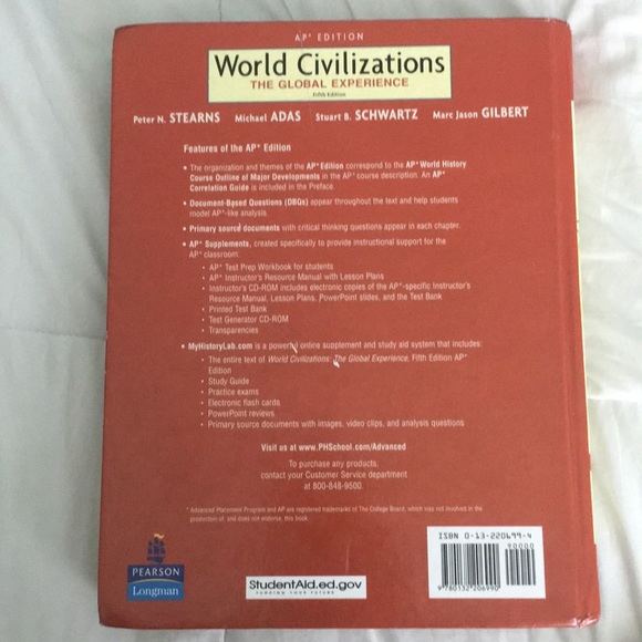 AP Edition World Civilizations Textbook - Picture 2 of 4